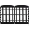 image:imageIRIS USA 34 2Panel AddOn Panels Pet Dog Puppy Playpen Foldable Customizable WhiteBlack