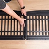 image:imageIRIS USA 34 2Panel AddOn Panels Pet Dog Puppy Playpen Foldable Customizable WhiteBlack