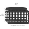 image:imageIRIS USA 34 2Panel AddOn Panels Pet Dog Puppy Playpen Foldable Customizable WhiteBlack
