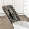 image:imageIRIS USA Dog Food Storage Container 40 lbs Attachable Wheels amp Included Scoop for Dog Cat Birds and other Pets Food Storage Bin Keep Fresh Easy Mobility BPA Free  Made in the USA Dark GrayDark Gray