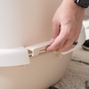 image:imageIRIS USA Igloo Dog House WhiteBeige Small and Medium Dogs and Cats IndoorOutdoor