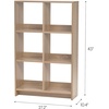 image:imageIRIS USA 4Cube Ash Brown Heavy Duty Organizer