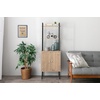 image:imageIRIS USA Storage Cabinet with Doors and Shelves Rustic Industrial Kitchen Cupboard Space Saving Shelving Unit Freestanding Bathroom Cabinet Pantry Cabinet Compact 6 Shelf Storage Unit