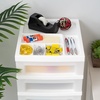 image:image6Drawer Storage Cart with Organizer Top WhitePearlWhitePearl
